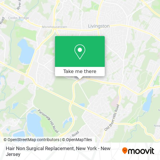 Mapa de Hair Non Surgical Replacement