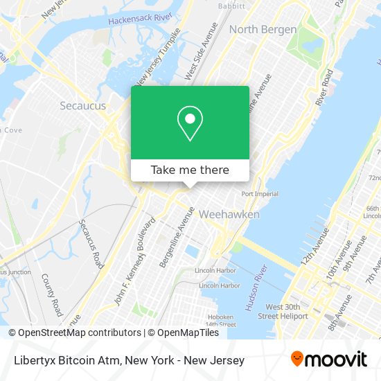 Libertyx Bitcoin Atm map