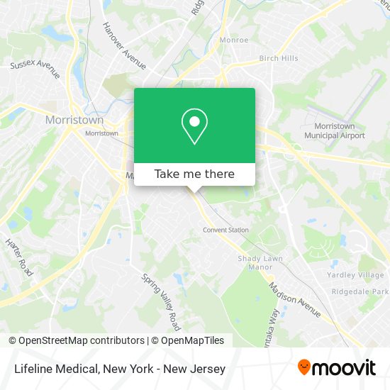 Lifeline Medical map