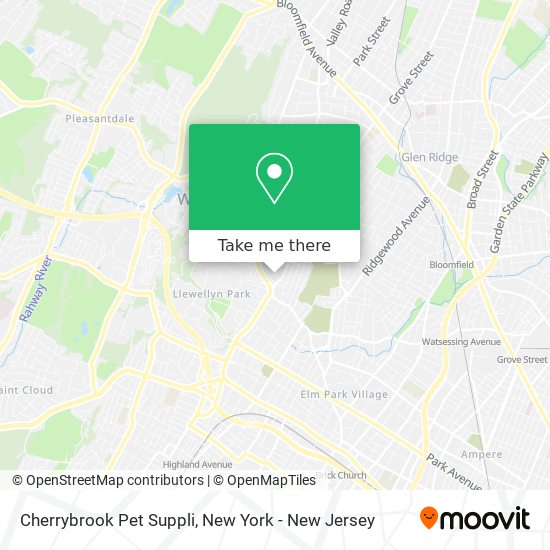 Cherrybrook Pet Suppli map