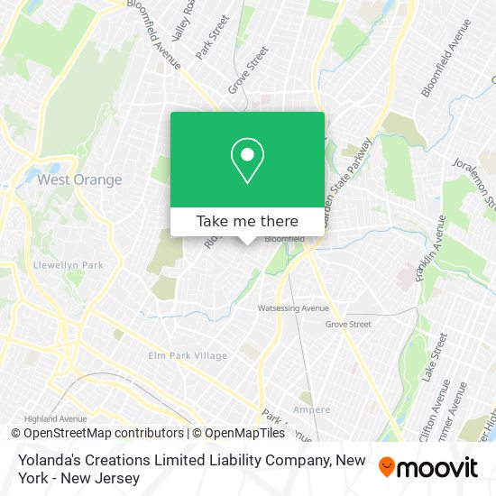 Yolanda's Creations Limited Liability Company map