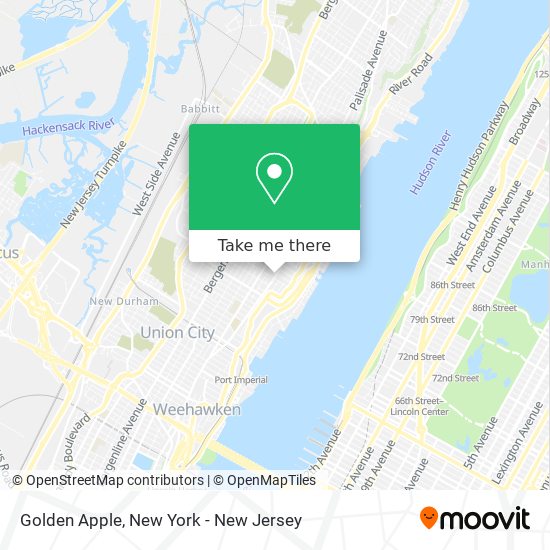 Golden Apple map