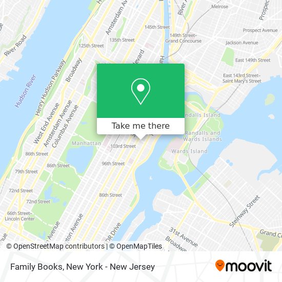 Family Books map