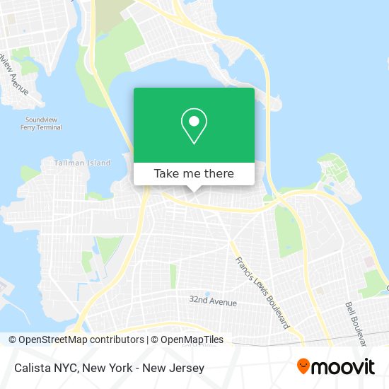 Calista NYC map