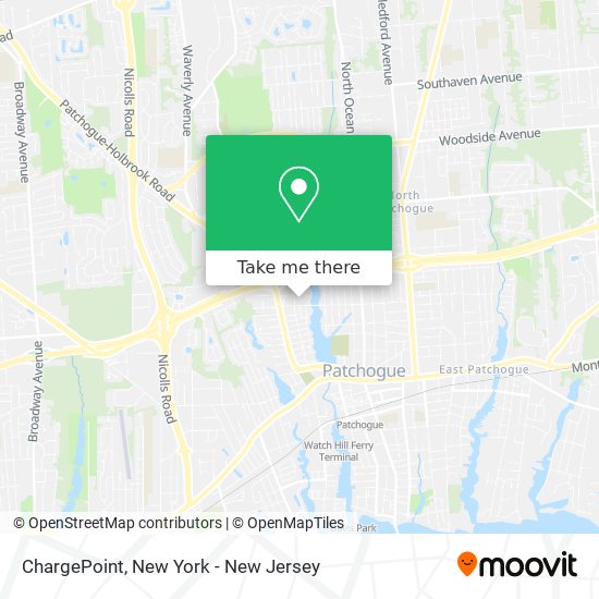 ChargePoint map