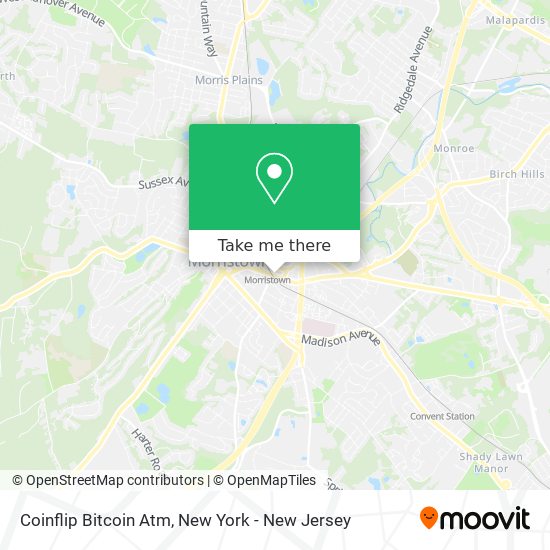 Mapa de Coinflip Bitcoin Atm