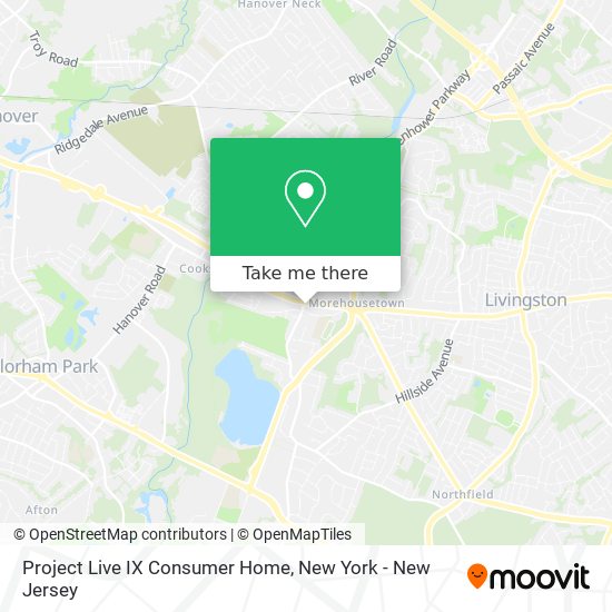 Project Live IX Consumer Home map