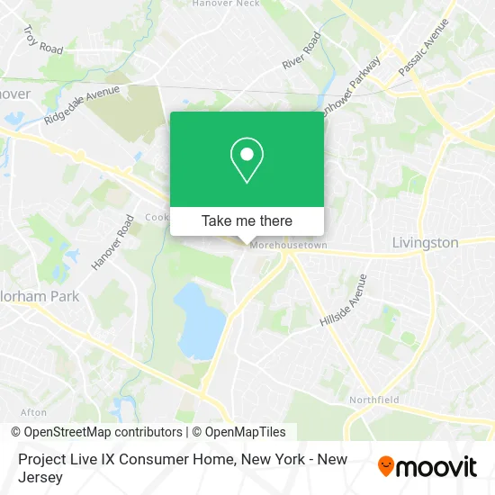 Project Live IX Consumer Home map