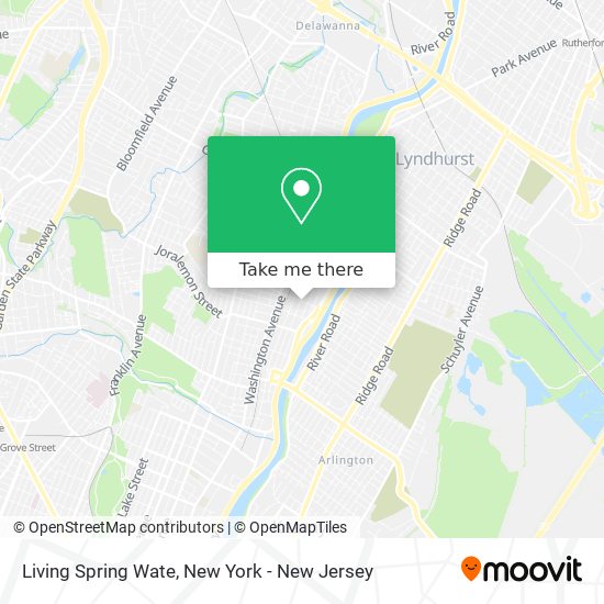 Living Spring Wate map