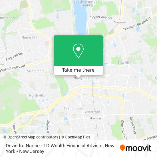 Devindra Narine - TD Wealth Financial Advisor map