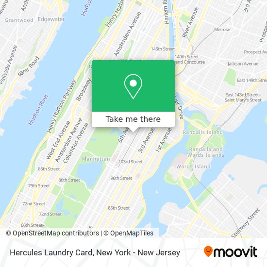 Mapa de Hercules Laundry Card