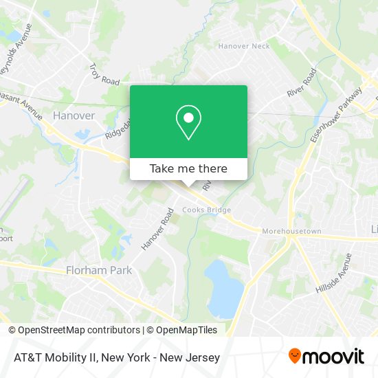 AT&T Mobility II map