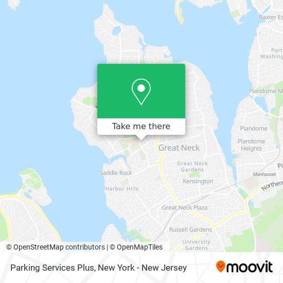 Parking Services Plus map