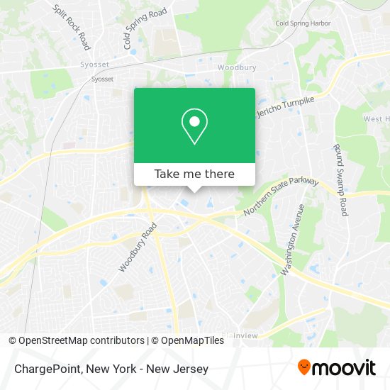 ChargePoint map