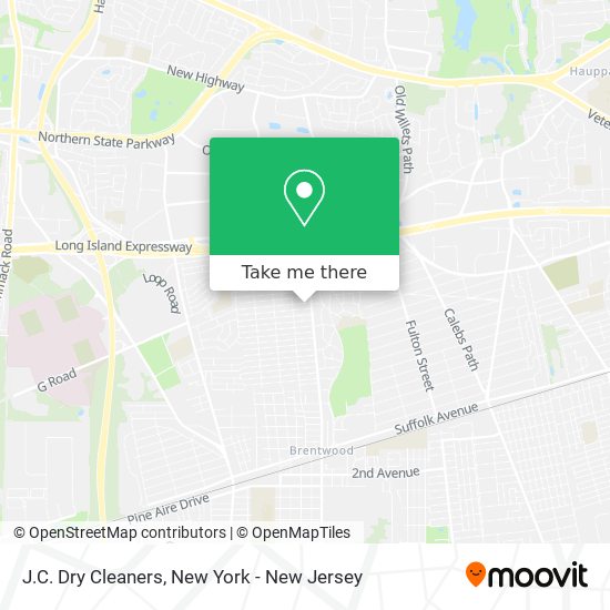 J.C. Dry Cleaners map