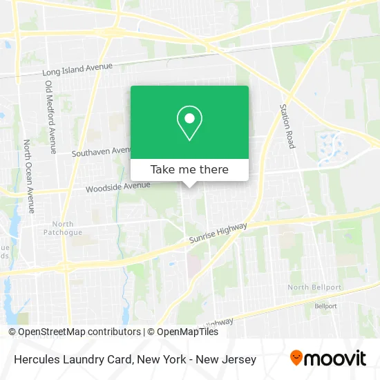 Hercules Laundry Card map