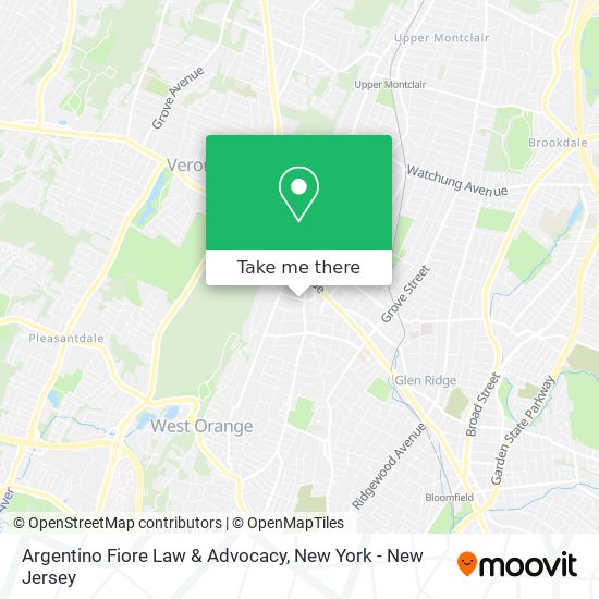 Argentino Fiore Law & Advocacy map