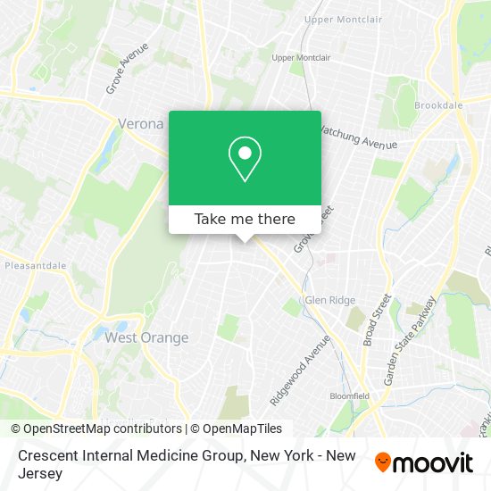 Crescent Internal Medicine Group map