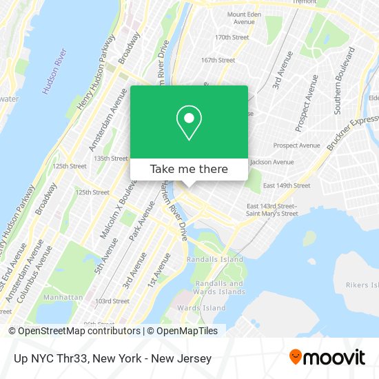 Up NYC Thr33 map