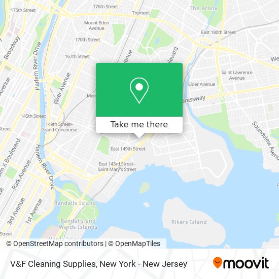 V&F Cleaning Supplies map