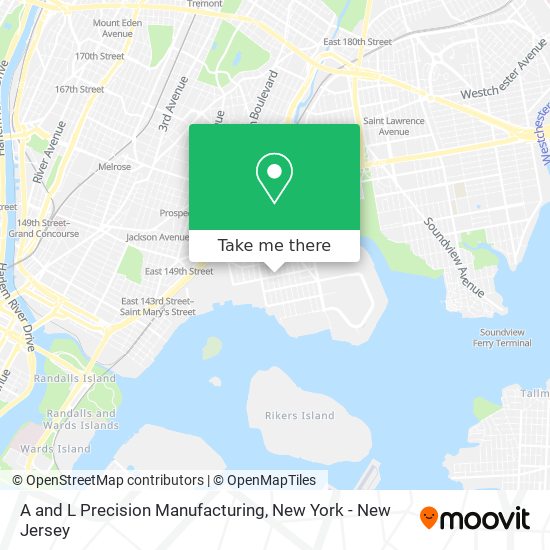 A and L Precision Manufacturing map