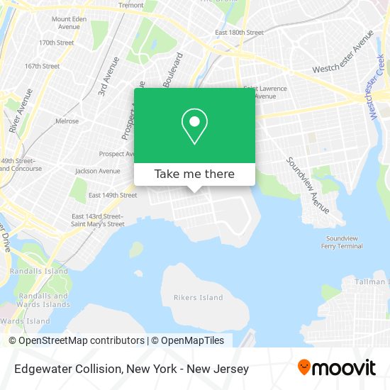 Edgewater Collision map