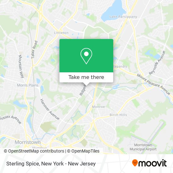 Sterling Spice map