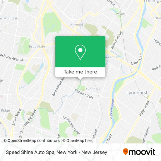 Speed Shine Auto Spa map