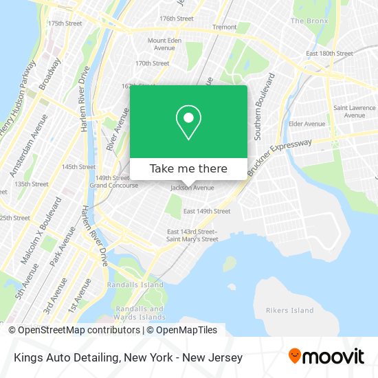 Kings Auto Detailing map