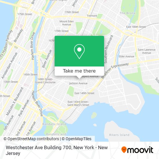 Westchester Ave Building 700 map