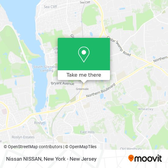 Nissan NISSAN map