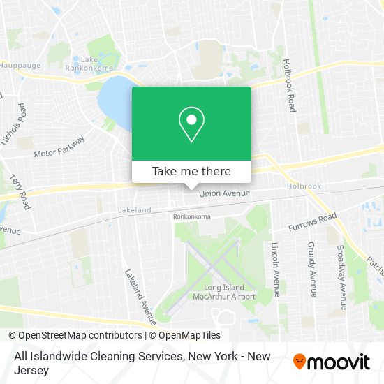 Mapa de All Islandwide Cleaning Services