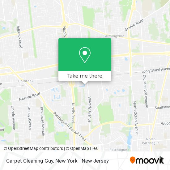 Carpet Cleaning Guy map
