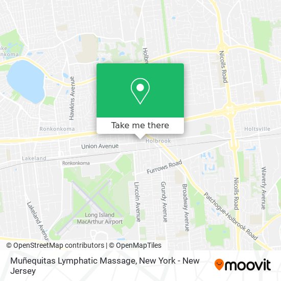 Muñequitas Lymphatic Massage map