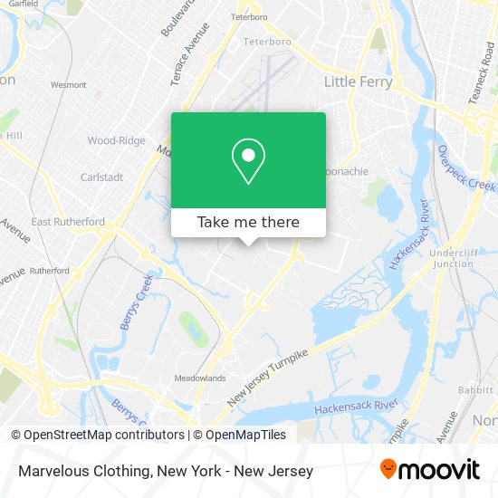 Mapa de Marvelous Clothing