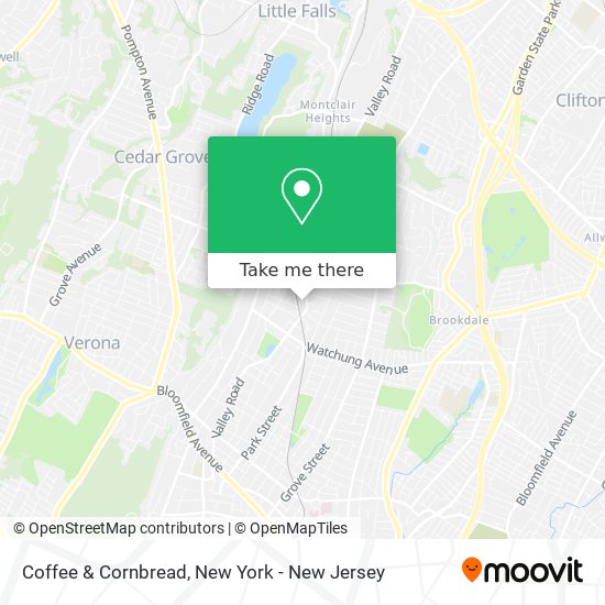 Mapa de Coffee & Cornbread