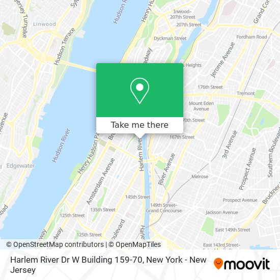 Mapa de Harlem River Dr W Building 159-70