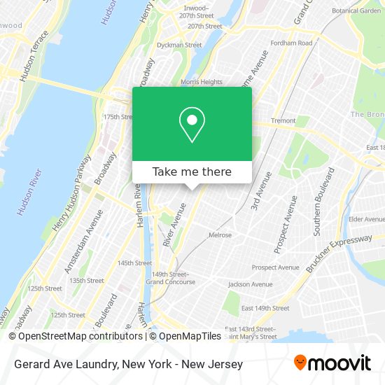 Mapa de Gerard Ave Laundry