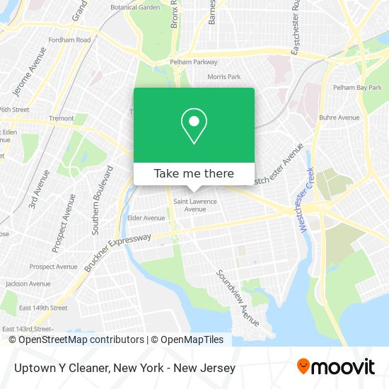 Mapa de Uptown Y Cleaner