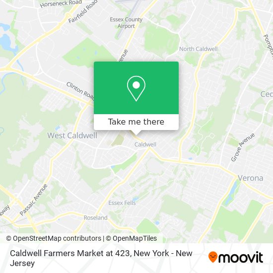 Mapa de Caldwell Farmers Market at 423