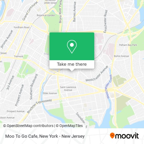 Mapa de Moo To Go Cafe