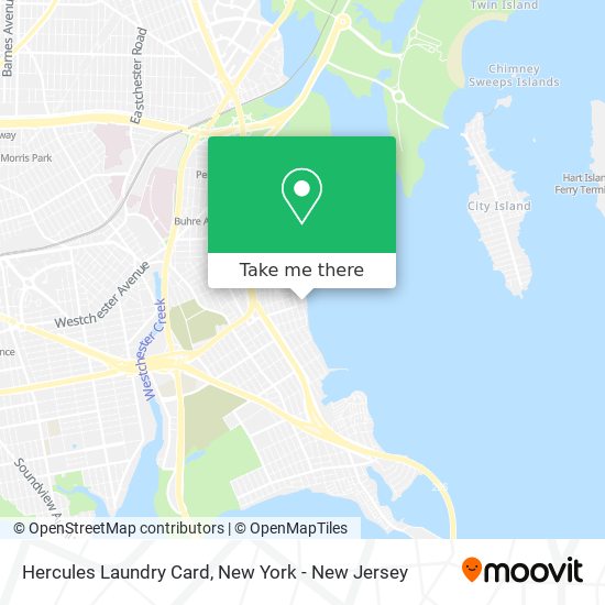 Hercules Laundry Card map