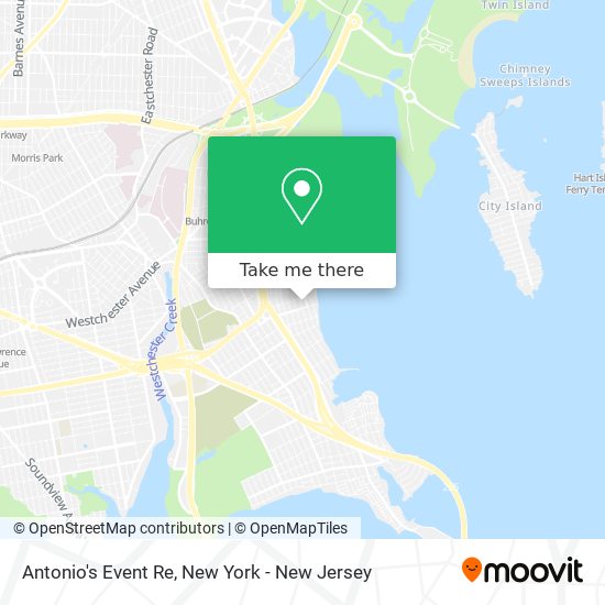 Mapa de Antonio's Event Re