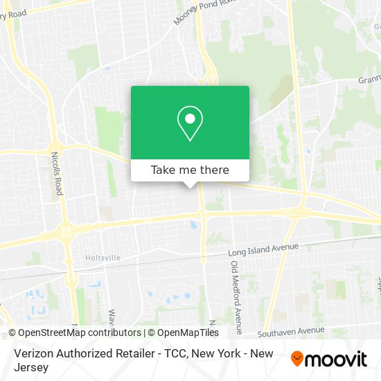 Verizon Authorized Retailer - TCC map