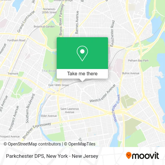 Parkchester DPS map