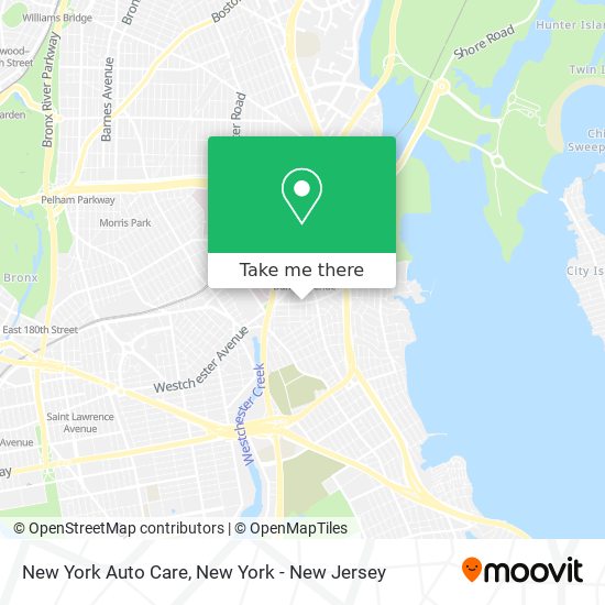 New York Auto Care map