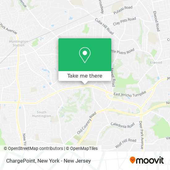 ChargePoint map