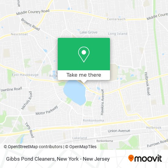 Mapa de Gibbs Pond Cleaners