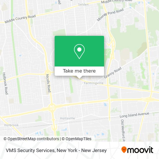 VMS Security Services map