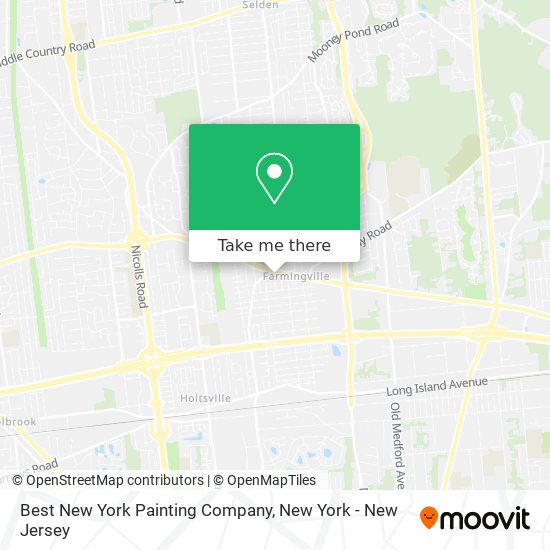 Best New York Painting Company map